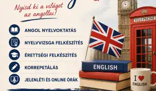 Angol nyelvoktatás online is
