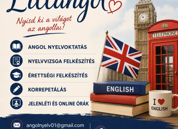 Angol nyelvoktatás online is