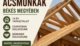 ÁCSMUNKÁK BÉKÉS MEGYÉBEN – SZAKÉRTELEMMEL ÉS TAPASZTALATTAL!