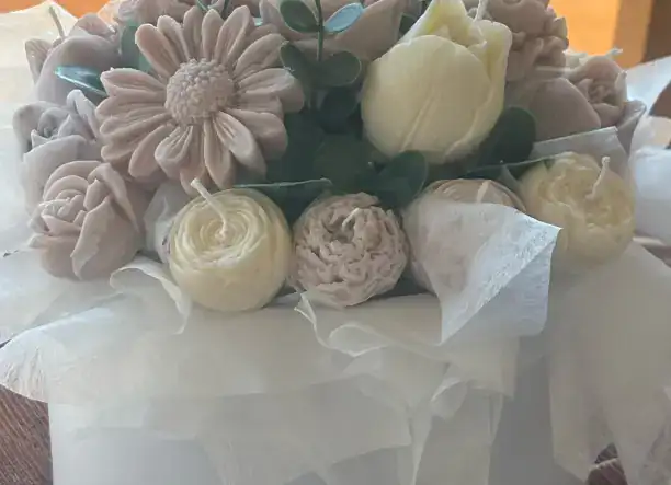 Kézzel Készített Gyertyabox – Egyedi Ajándék Minden Alkalomra 🌸