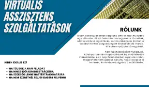 Virtuális asszisztens szolgáltatás vállalkozóknak