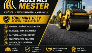 Aszfalt Mester – Több mint 10 év tapasztalattal!