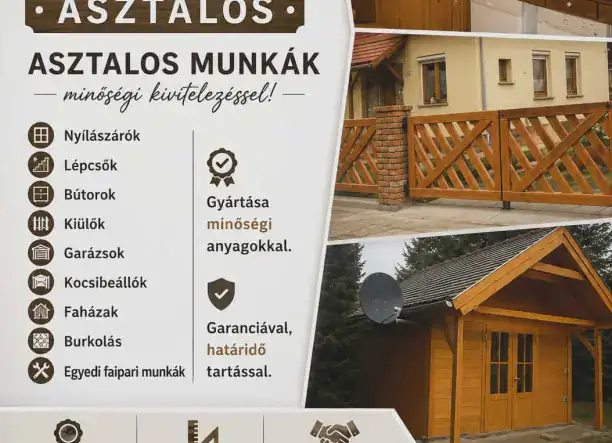 Asztalos munkák