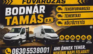 Mindent is kiszállítunk és elszállítunk!