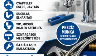 Víz-gáz, központi fűtés szerelés - Ha csöpög, folyik, hívjon!