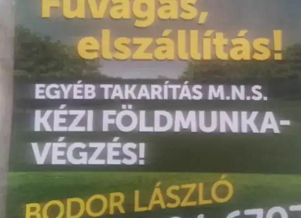 ZÖLDTERÜLET-KEZELÉS & SÍRKŐTISZTÍTÁS