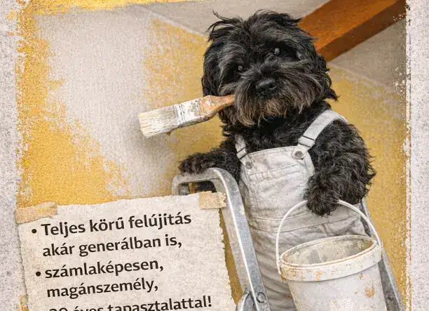 Szobafestés, mázolás – több mint 30 év szakmai tapasztalattal! 🎨