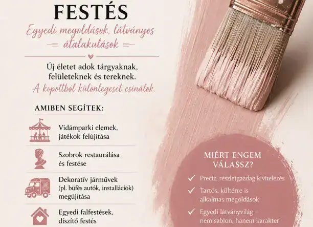 Dekorációs festés és művészi felújítás