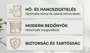 Nyílászárók beépítése, árnyékolás technika