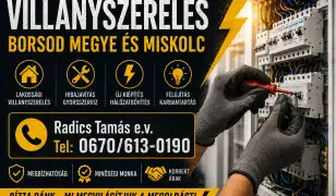 Lakossági villanyszerelés garanciával