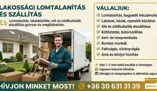 Lomtalanítás, hagyatékfelszámolás, bontás