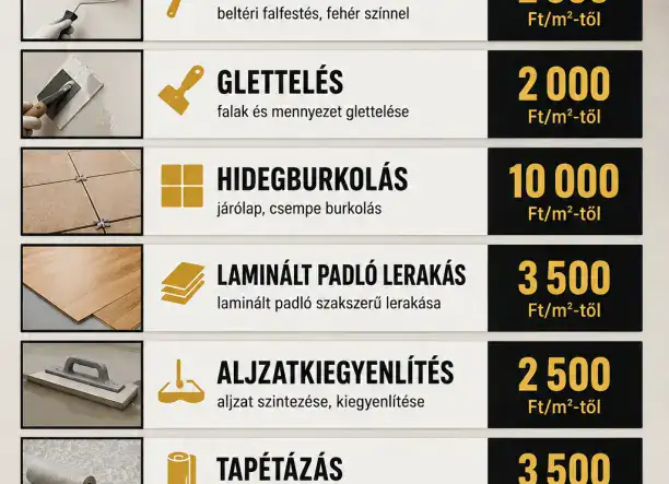 Lakásfelújítás gyorsan és precízen