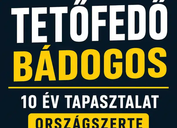 Tetőfelújítás, tetőjavítás, bádogos munkák korrekt áron!