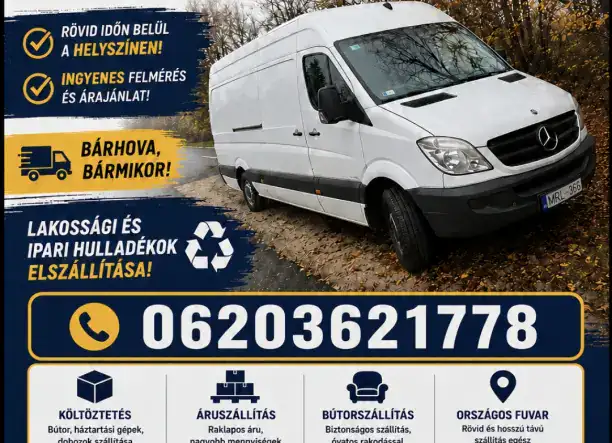 Lom- és szemétszállítás országosan