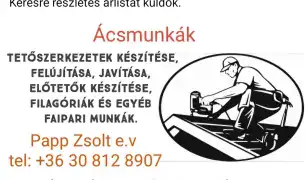 Ácsmunkák