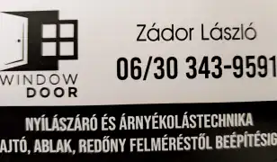 Nyílászáró-beépítés és árnyékolástechnika teljes körű kivitelezése