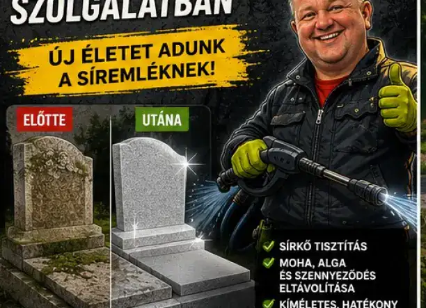 Sírkőtisztítás és felújítás – Kedvező áron!