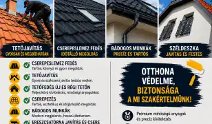 Tetőfedés, Tetőjavítás, Bádogos munkák