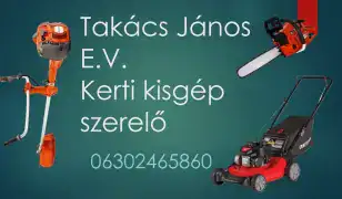 Takács János E. V. Kisgép szerelő