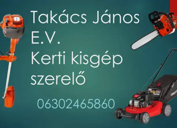 Takács János E. V. Kisgép szerelő