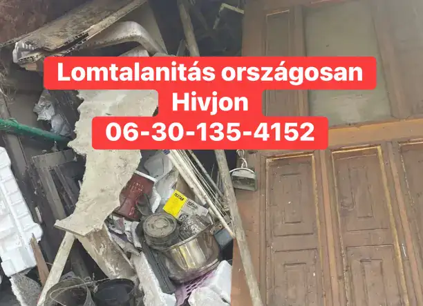 LOMTALANÍTÁS INGATLAN KÍÜRÍTÉSE ORSZÁGOSAN