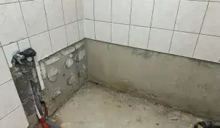 Lakásfelújítás, térkövezés