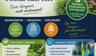 Takarítás, zöldterület gondozás