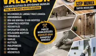 Lakásfelújítást vállalok