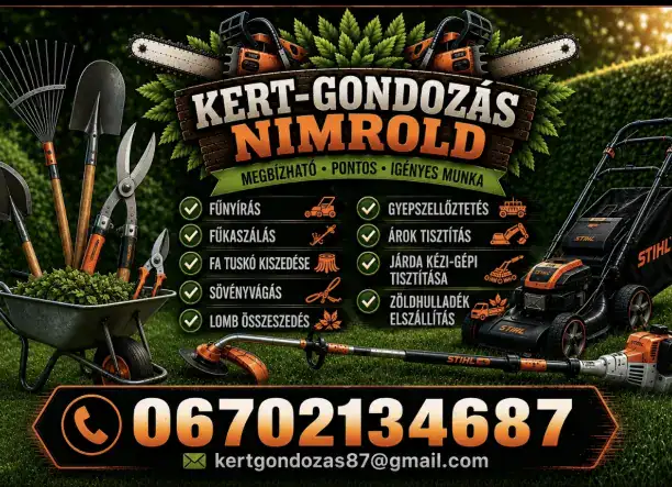 PROFESSZIONÁLIS KERTGONDOZÁS BUDAPESTEN 🌿