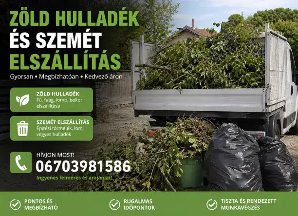 Zöldhulladék elszállítás
