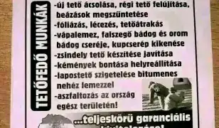 Tetőfelújitás és kőműves munkák