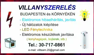 LEKTROMOS KÉSZÜLÉKEK JAVÍTÁSA, SÜTŐK ÉS FŐZŐLAPOK BEKÖTÉSE – LED VILÁGÍTÁS 💡