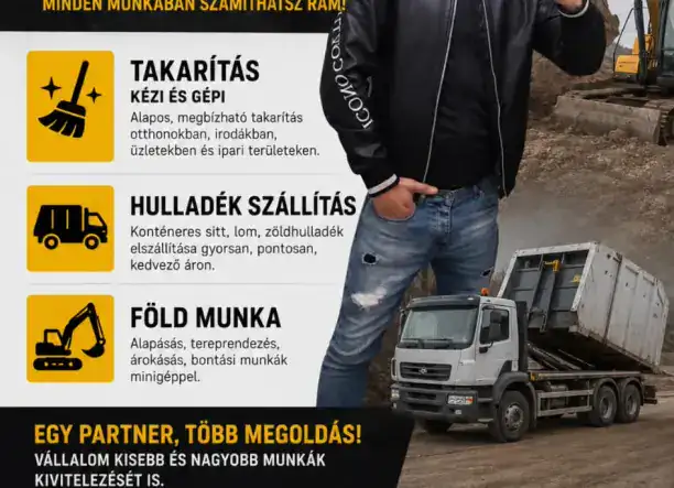 Sitt és szemét elszállítása korrekt áron