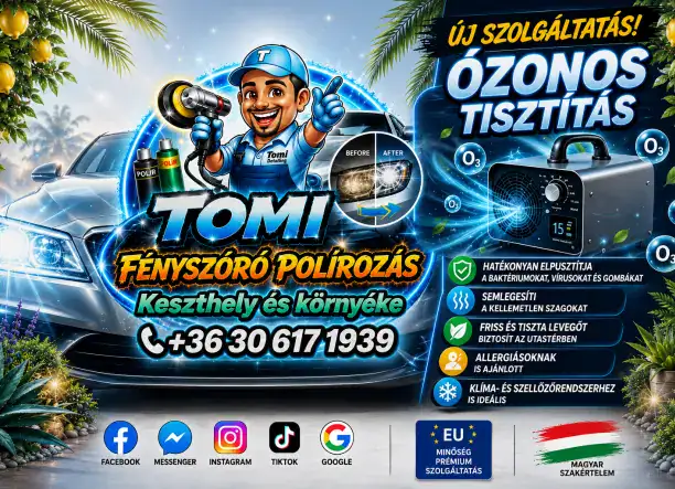Fényszóró felújítás