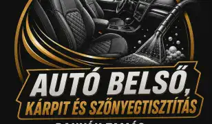 Autóbelső kárpit és szőnyegtisztítás