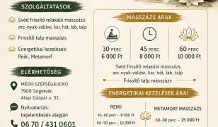 Szabina Test- és Lélekmasszázs