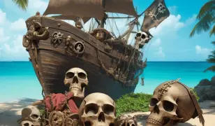 Roncsok és Rejtélyek: Kalózkincs a Tenger Mélyén otthoni szabadulós játék