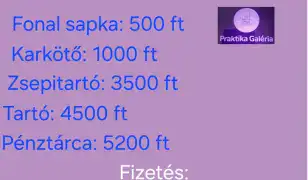 Kézműves termékek - Praktika Galéria