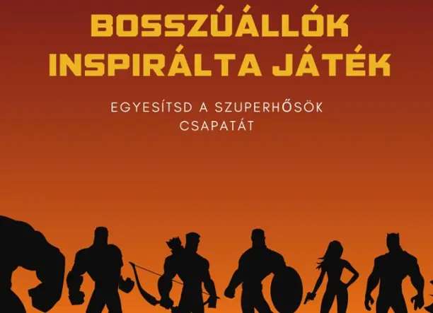 EGYESÍTSD A SZUPERHŐSÖK CSAPATÁT! - Otthoni szabadulós játék
