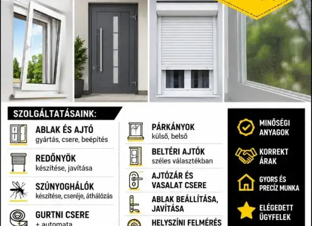 Elements Ablak – Otthona kényelme a mi szakértelmünk! 🏡