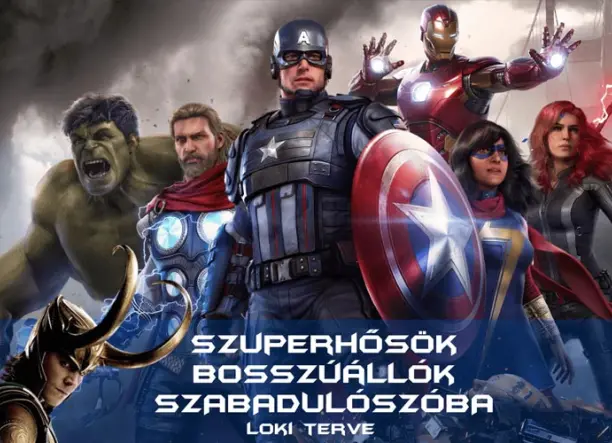 Bosszúállók szabadulós játék a Belvárosban