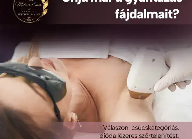 Dióda lézeres szőrtelenítés -20%-os kedvezménnyel és Prémium csomagok extrázva