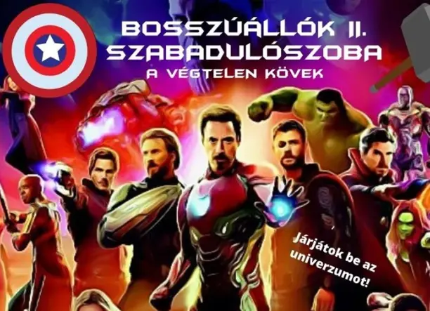 Busszúállók II - A Végtelen Kövek nyomában szabadulós játék