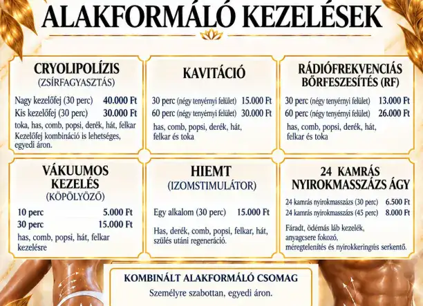 Cryolipolízis/Zsírfagyasztás