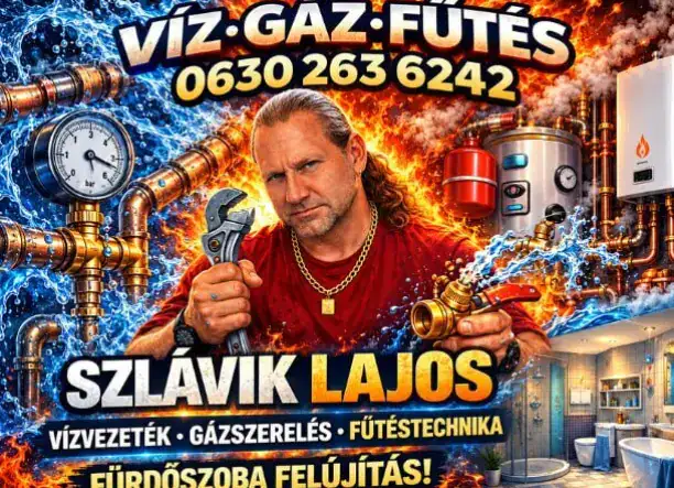 Víz-, Gáz-, Fűtésszerelés – Csőtörés és Gázszivárgás Specialista