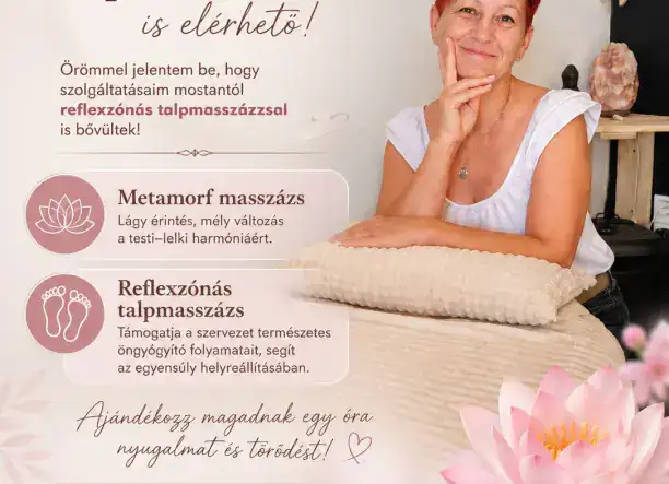 Testi-lelki harmónia érintéssel – ÚJ! Reflexzónás talpmasszázs 🦶✨