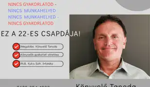 Könyvelőként nincs gyakorlatod ==> nincs munkahelyed ==> nincs gyakorlatod? Szerezd meg nálam! KÖNYVELŐ TANODA