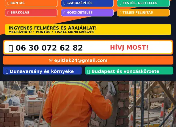 Lakás- és házfelújítás!