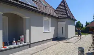 Teljes körű homlokzati hőszigetelés