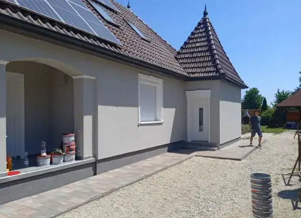 Teljes körű homlokzati hőszigetelés
